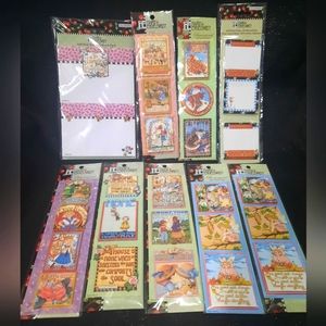 Mary engelbreit stickers/self stick notes lot